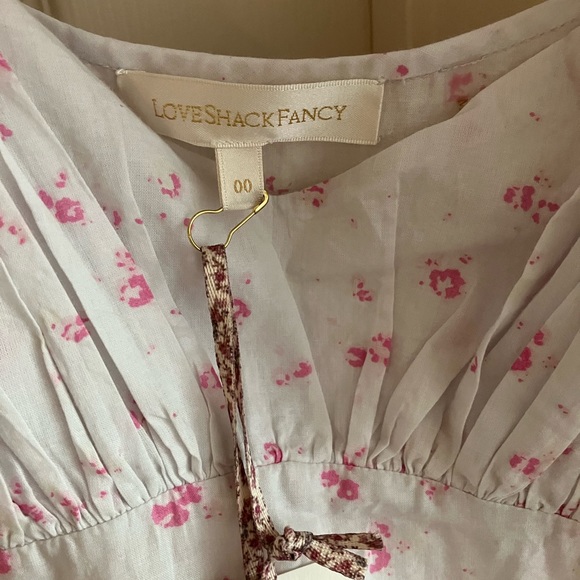 Loveshackfancy Angie dress size 00 NWT - Picture 5 of 5